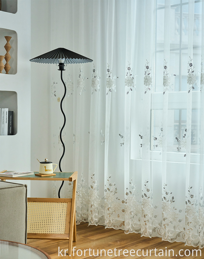 Home Textiles High Shading Curtain Sheer